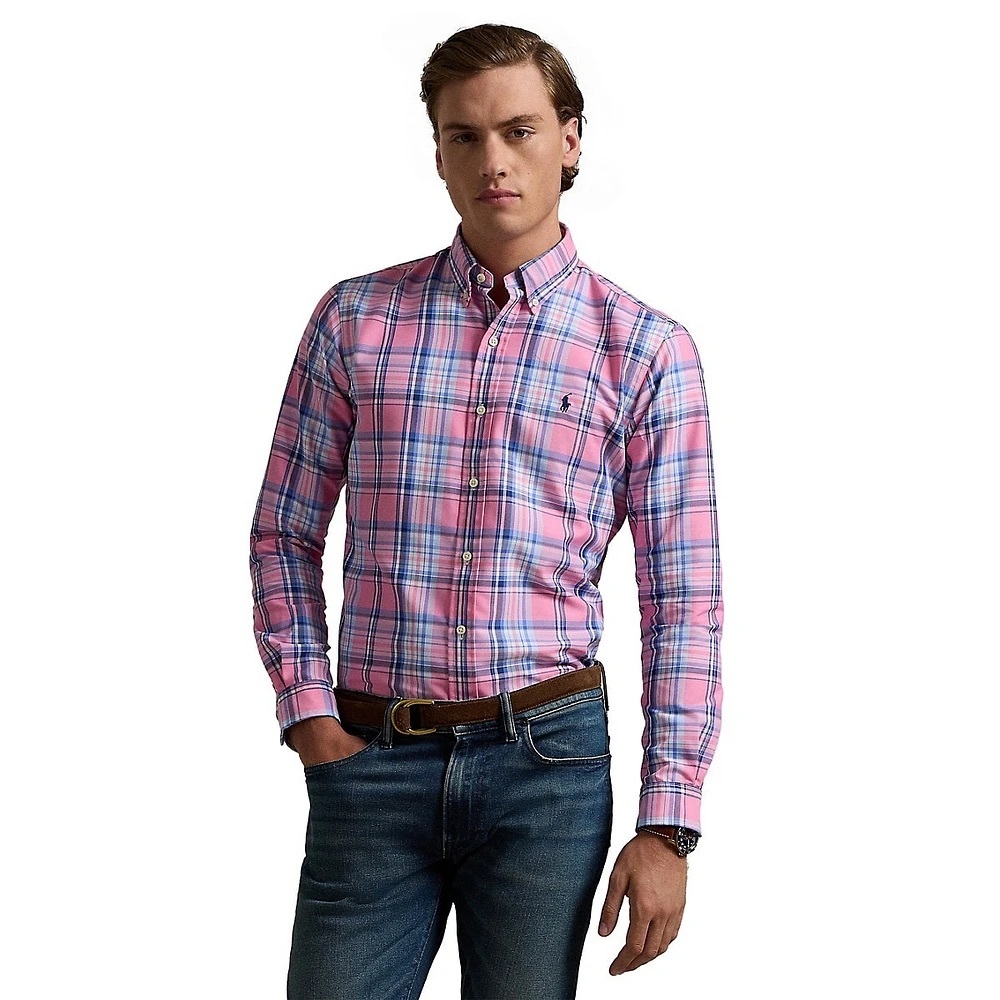 NWOT // Ralph Lauren - Pink Plaid Shirt